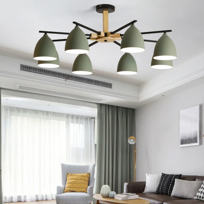 Потолочная люстра NOA 3 Gray by ImperiumLoft ImperiumLoft