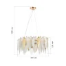 Люстра подвесная LASTRA ST LUCE SL1224.203.08