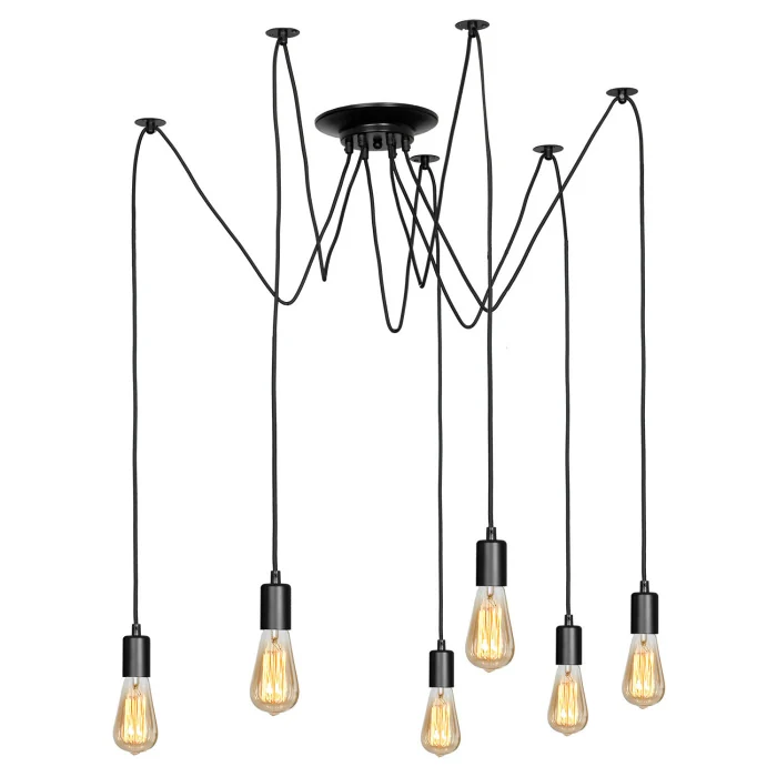 Подвесной светильник паук Lussole Lgo Shirley LSP-8172