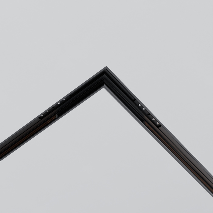 Коннектор угловой Exility для встраиваемого низкопрофильного шинопровода Maytoni TRAM034CL-42B