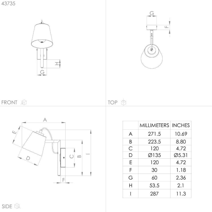 Бра EGLO LACEY 43735