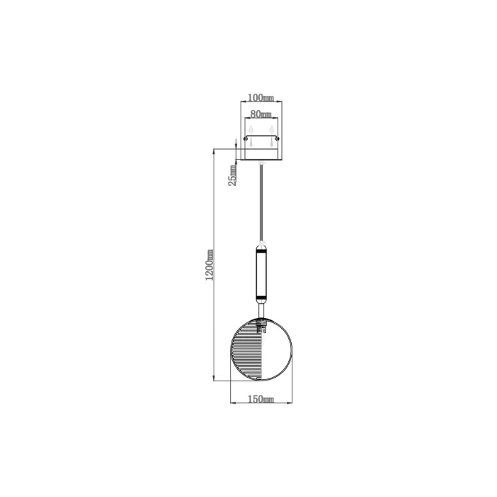 Подвесной светильник VL5484P01 Vele Luce