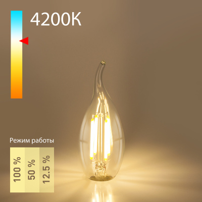Филаментная светодиодная лампа Elektrostandard Dimmable f 4690389173929