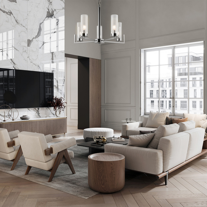 Подвесная люстра Freya Adeline FR5214PL-05CH