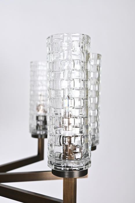 Подвесная люстра Delight Collection BRWL7055 DLCH01 vintage brass