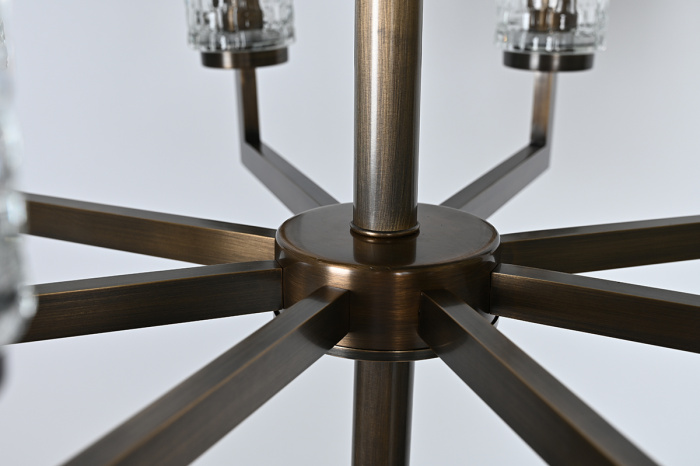 Подвесная люстра Delight Collection BRWL7055 DLCH01 vintage brass