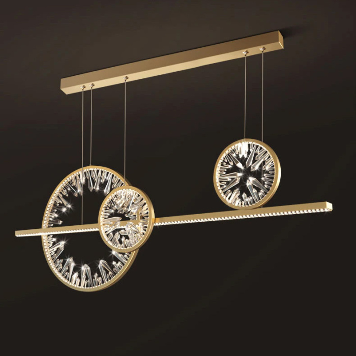 Подвесная люстра Delight Collection Bartlett XD-120B gold