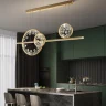 Подвесная люстра Delight Collection Bartlett XD-120B gold