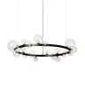 Подвесная люстра Delight Collection Art Deco Bubble 8828P/L black/clear