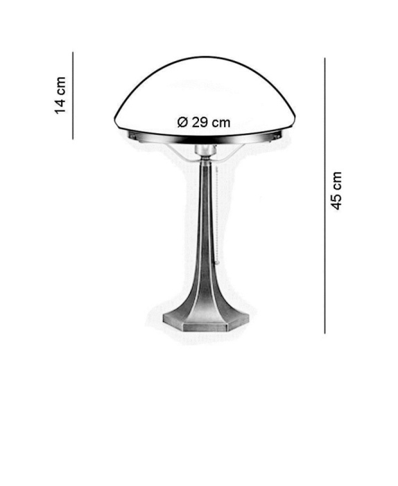 Настольная лампа Berliner Messinglampen Z9-135opB
