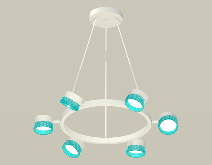 Комплект подвесного поворотного светильника с композитным хрусталем Ambrella light XB9191251