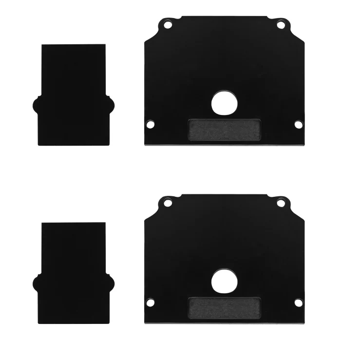 Торцевая заглушка (внешняя и внутрення 2+2шт) ST-Luce Черный ST047.489.02
