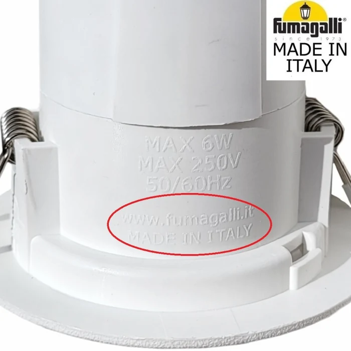 Уличный встраиваемый светильник FUMAGALLI TERESA 90 3L0.000.000.WYU1L