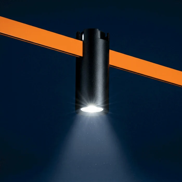 Трековый однофазный светильник Lightstar Due Hermes 210047