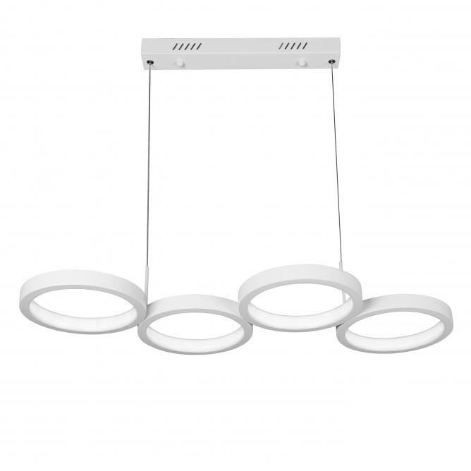 Подвесная люстра iLedex Ring Star 9004-4-D WH