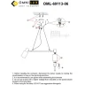 Люстра подвесная Omnilux Ales OML-69113-06