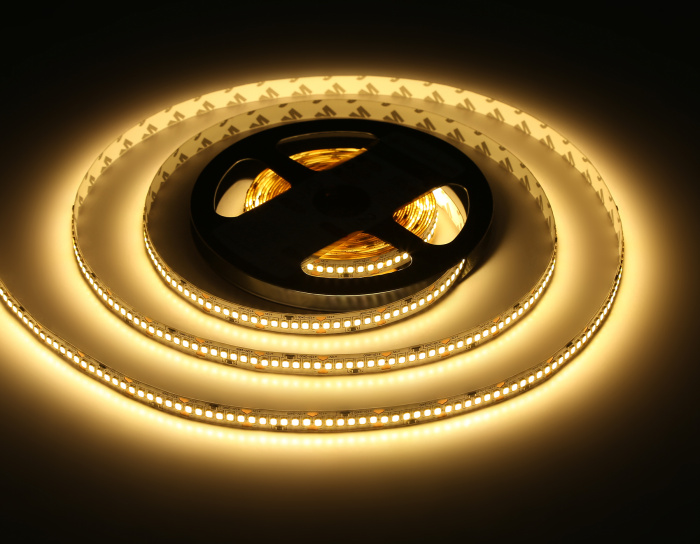 Светодиодная лента Ambrella Light GS1501 2835 240Led /19.2W m/12V IP20 3000K 5m/кратность резки 25mm Ambrella light GS1501