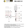 Светильник настенный Omnilux Dronero OML-66501-01