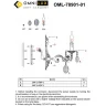 Светильник настенный Omnilux Aosta OML-78901-01