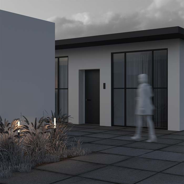 Грунтовый светильник Maytoni Flare O487FL-L3GF3K1