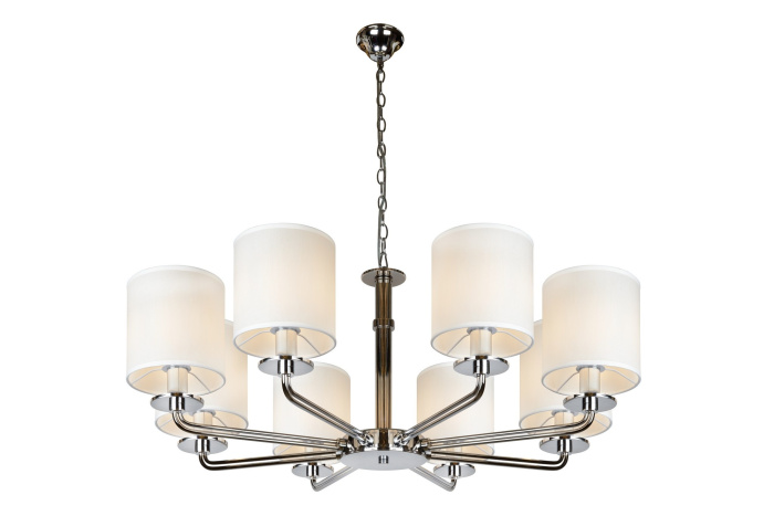 Подвесная люстра iLamp Joy RM003/8 Хром