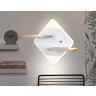 Настенный светодиодный светильник с выключателем, USB портом и полкой Ambrella light FW100