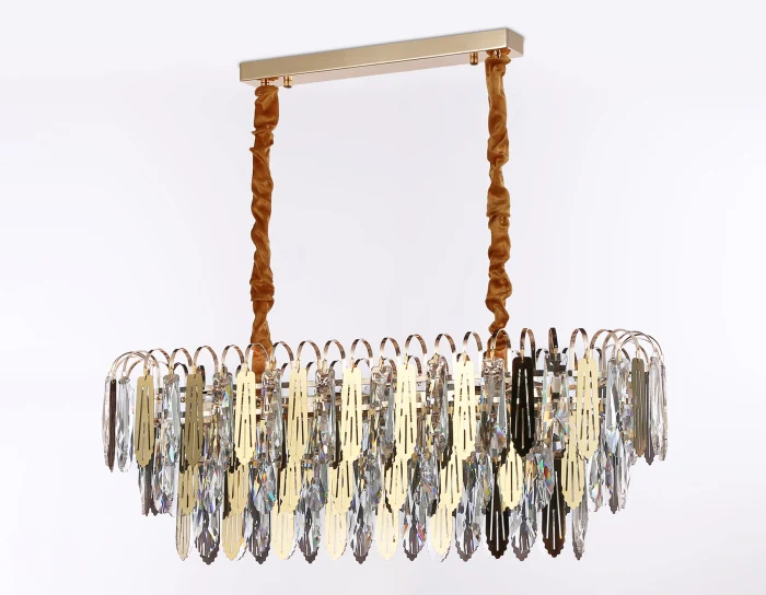 Подвесная люстра с хрусталем Ambrella light TR5260