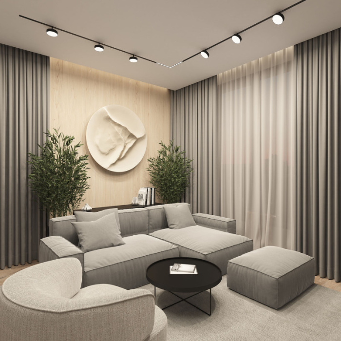 Светильник на шине Denkirs SMART LINEAR DK8070-BK