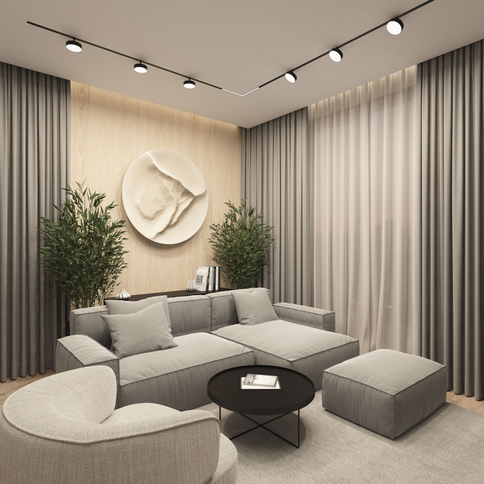 Светильник на шине Denkirs SMART LINEAR DK8070-BK