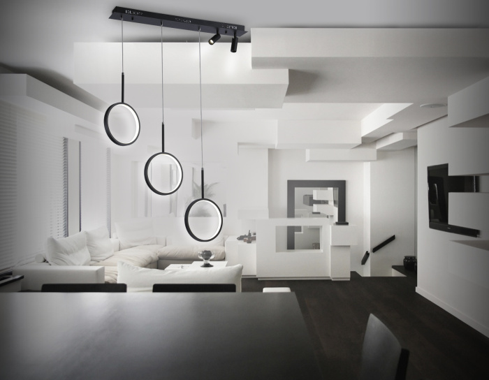 Подвесной светодиодный светильник с пультом Ambrella light FL5278