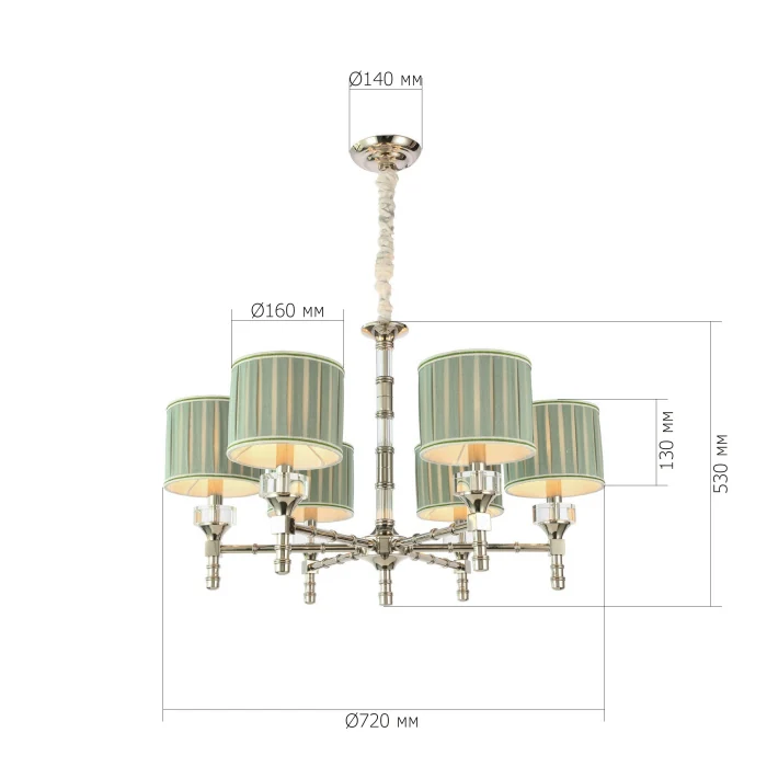 Люстра подвесная OLEO ST LUCE SL1121.103.06