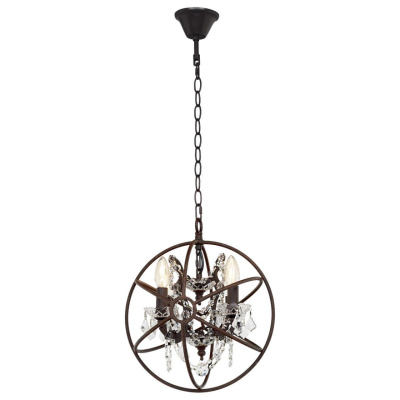 Подвесная люстра Loft it Foucaults orb crystal LOFT1897/4