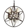 Подвесная люстра Loft it Foucaults orb crystal LOFT1897/4