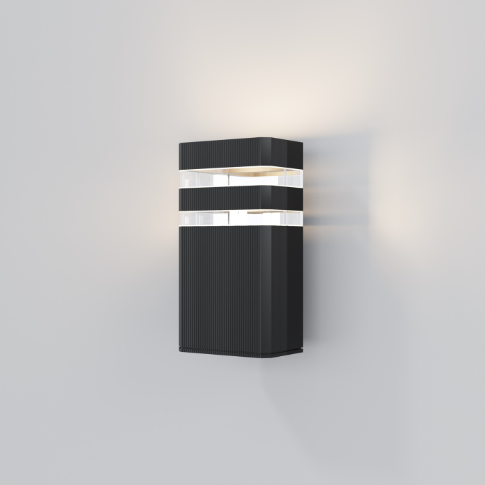 Уличный настенный светильник Maytoni Unter den linden O578WL-01B