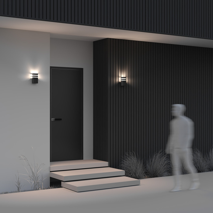 Уличный настенный светильник Maytoni Unter den linden O578WL-01B