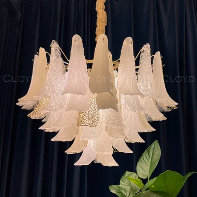 Люстра Cloyd WASABI C16 / Ø84 см - керамика - золото (арт.11327)