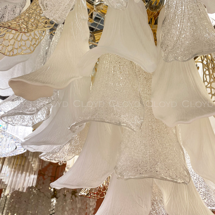 Люстра Cloyd WASABI C16 / Ø84 см - керамика - золото (арт.11327)