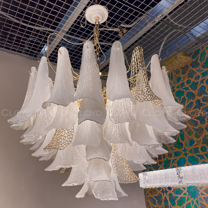 Люстра Cloyd WASABI C16 / Ø84 см - керамика - золото (арт.11327)