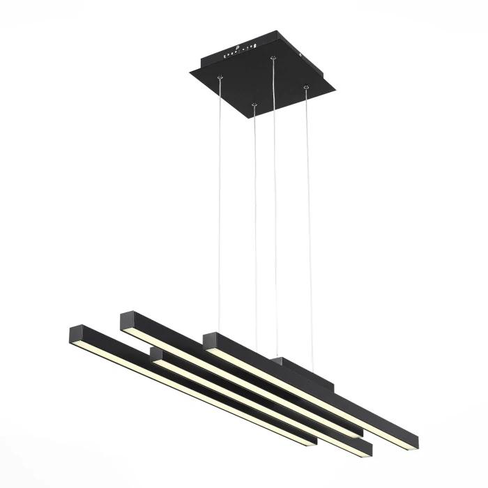 SL933.403.04 Люстра подвесная ST-Luce Черный/Черный LED 1*38W