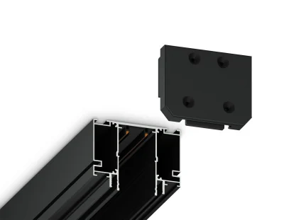 Заглушка демпферная для шинопровода в натяжной потолок Magnetic 220V (2шт) TRACK SYSTEM AMBRELLA LIGHT GL1062