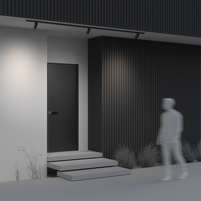 Трековый светильник Maytoni Focus led O-TR02-1-S-20WB4K