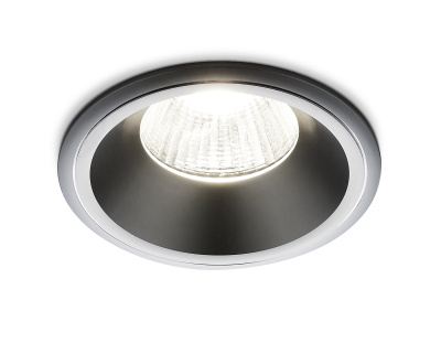 Металлический встраиваемый точечный светильник MR16 Ambrella light A901 SL