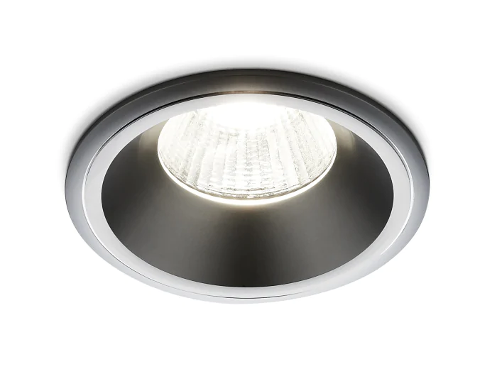 Металлический встраиваемый точечный светильник MR16 Ambrella light A901 SL