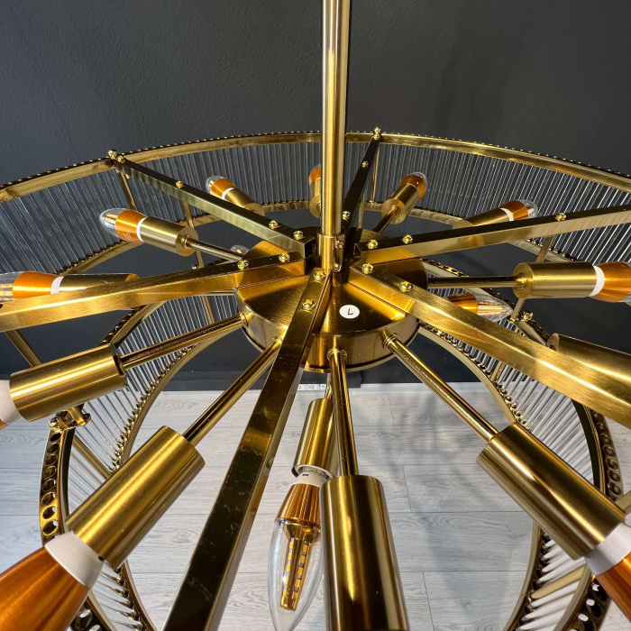 Люстра RH Marais Round Chandelier D80 ImperiumLoft