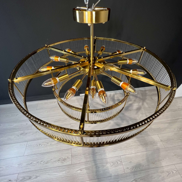 Люстра RH Marais Round Chandelier D80 ImperiumLoft