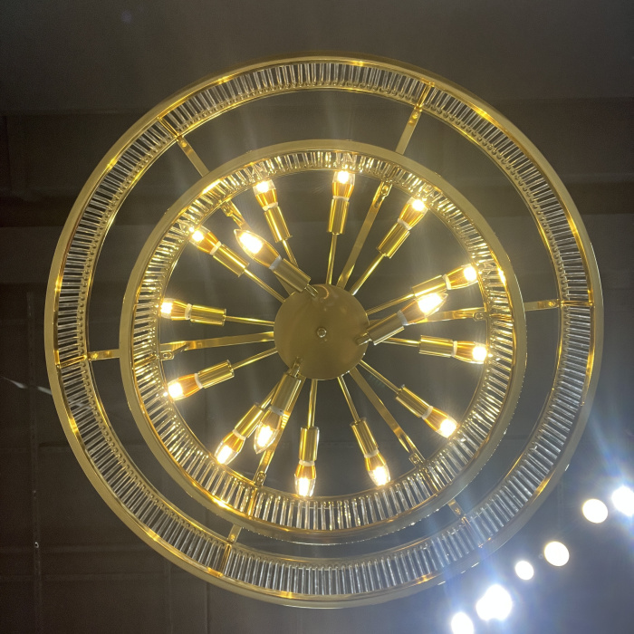 Люстра RH Marais Round Chandelier D80 ImperiumLoft