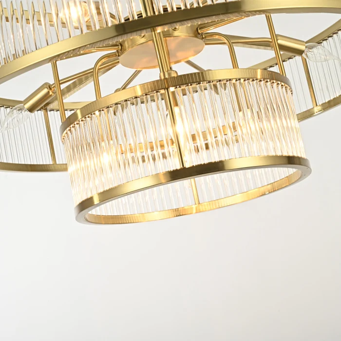 Люстра RH Marais Round Chandelier D80 ImperiumLoft