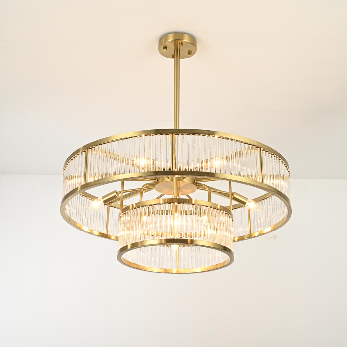 Люстра RH Marais Round Chandelier D80 ImperiumLoft