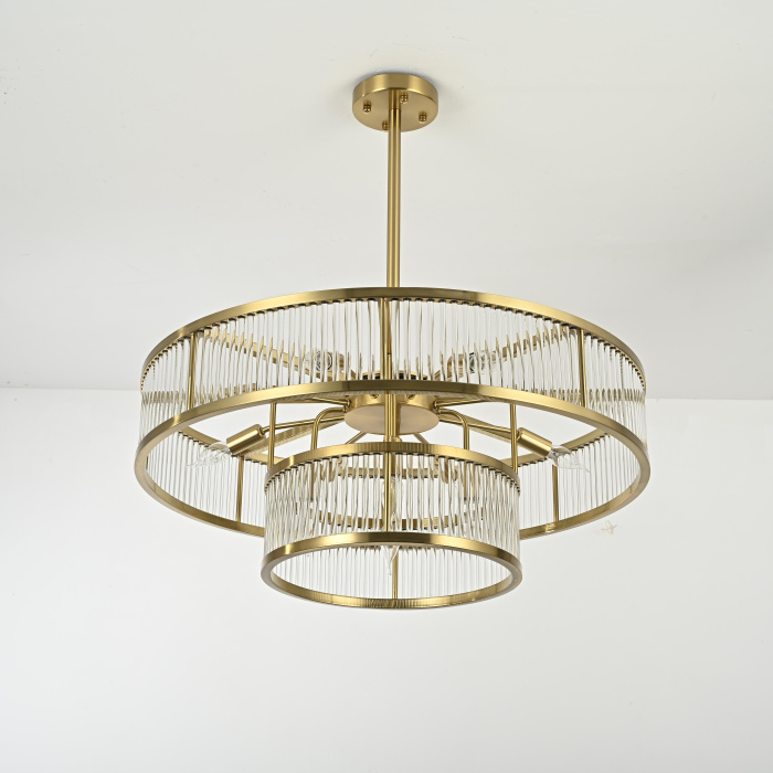 Люстра RH Marais Round Chandelier D80 ImperiumLoft