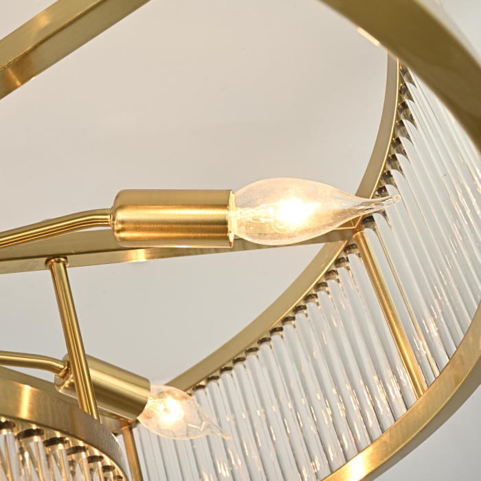 Люстра RH Marais Round Chandelier D80 ImperiumLoft